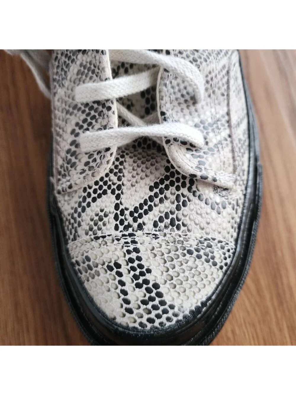 ⭐Converse Chuck 70 National Suede Snake Print Platform Sz 8 Womens Shoes A15045C - Picture 13 of 15